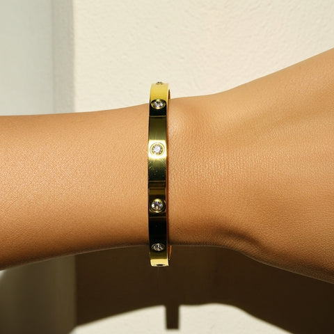 Crystal Stud Bangle