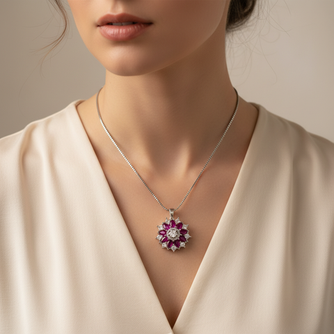 Radiant Emerald-CutPendat