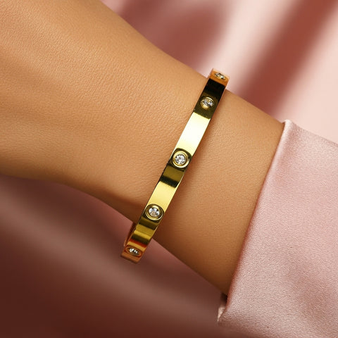 Crystal Stud Bangle