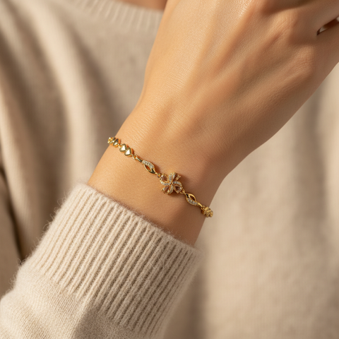 Jeweled Trio Bracelet