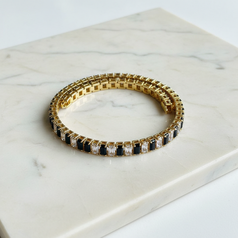 Onyx Baguette Tennis