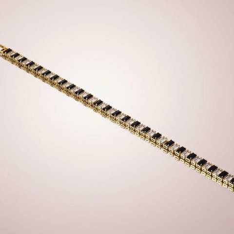 Onyx Baguette Tennis