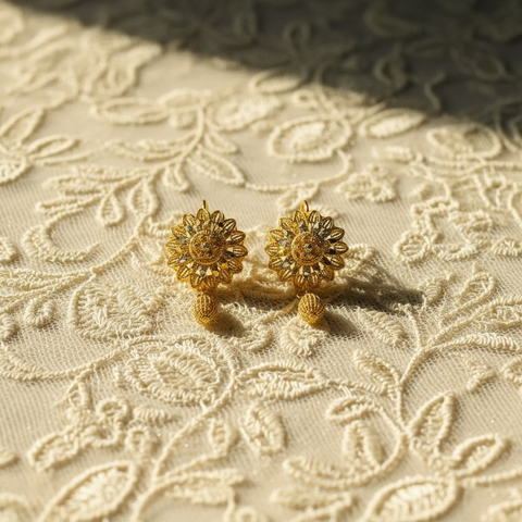Golden Filigree Drops
