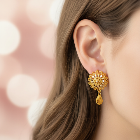 Golden Filigree Drops