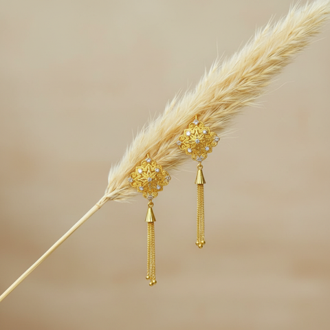 Teal Filigree Rectangles